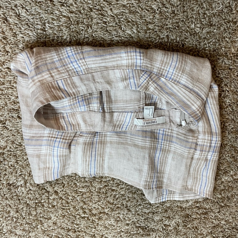Forever 21 stripped mini skirt! Size small